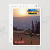 Kigali - Rwanda - Panorama - Briefkaart (Voorkant / Achterkant)