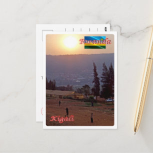 Kigali - Rwanda - Panorama - Briefkaart