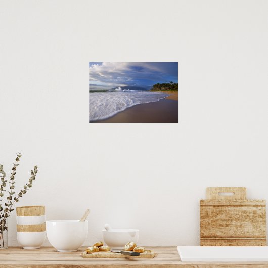 Kihei Beach, Maui, Hawaii, VS Poster (Keuken)