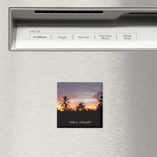 Kihei Sunset Magneet (Insitu (Vaatwasser))