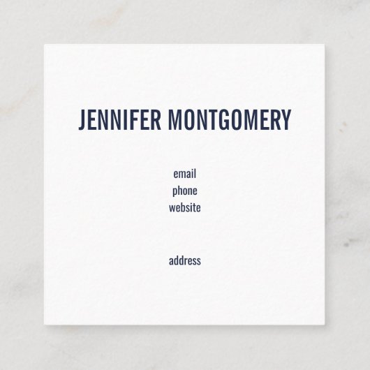 KIhet Beer op Polka Dots Cute en Kawaii Vierkante Visitekaartje (Achterkant)