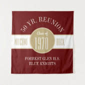 Kijk! 50 jaar Reunion Tapestry Wandkleed (Voorkant)