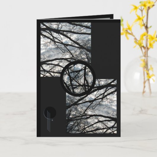 Kijk aan de Hemel Kaart (Gele Bloem)