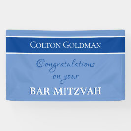 Kijk! Aangepaste balk Mitzvah Banner