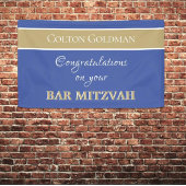 Kijk! Aangepaste balk Mitzvah Banner