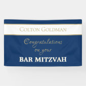 Kijk! Aangepaste balk Mitzvah Spandoek (Horizontaal)