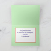 Kijk! Aangepaste tweede klas voltooiingskaart! Kaart (Binnen)