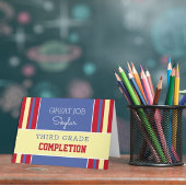 Kijk! Aangepaste voltooiingskaart! Kaart