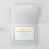 Kijk! Aangepaste voltooiingskaart van zesde rang! Kaart (Binnen)