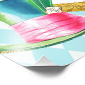 Kijk Alice In Onederland Verjaardag Welkomstbord Foto Afdruk (Hoek)