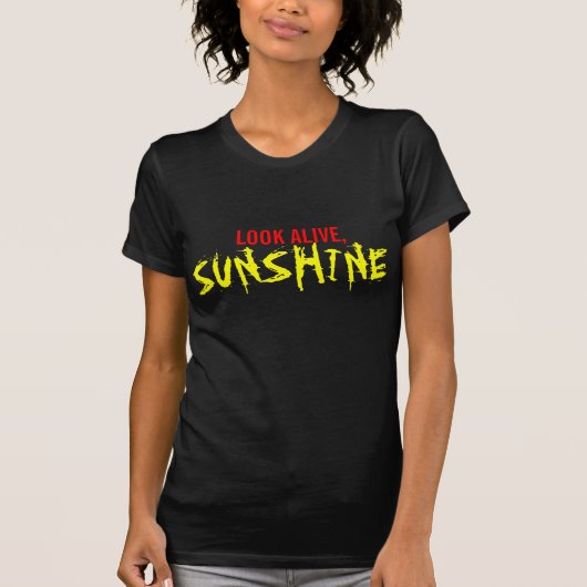 Kijk Alive, Sunshine T-shirt (Voorkant)
