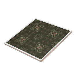 Kijk als een groene speldenTegel Tegeltje