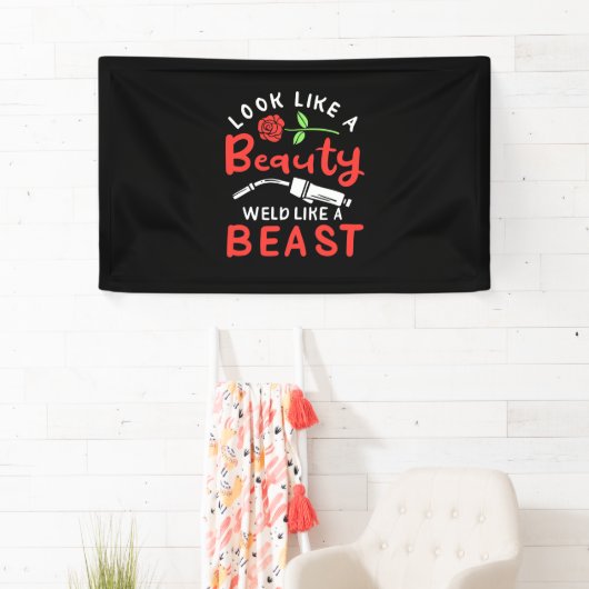 Kijk als een mooie las spandoek (Insitu)