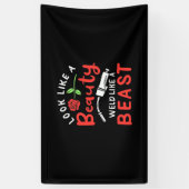 Kijk als een mooie las spandoek (Verticaal)