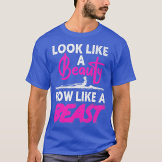 Kijk als een schoonheidsrij als een beest t-shirt
