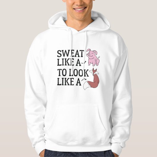 Kijk als een vos hoodie (Voorkant)