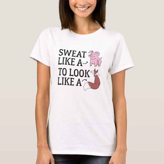 Kijk als een vos t-shirt (Voorkant)