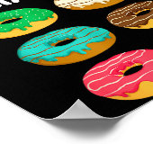 Kijk Alsjeblieft Niet Naar Mijn Sixpack Donuts Abs Poster (Hoek)