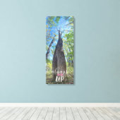 Kijk altijd naar de najaarshemel en laat de canvas (Insitu (Houten vloer))