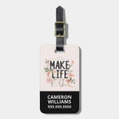 Kijk altijd op de BrightStor Bagagelabel (Voorkant verticaal)