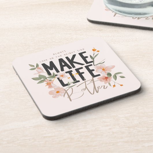 Kijk altijd op de BrightStor Bier Onderzetter (Linkerzijde)