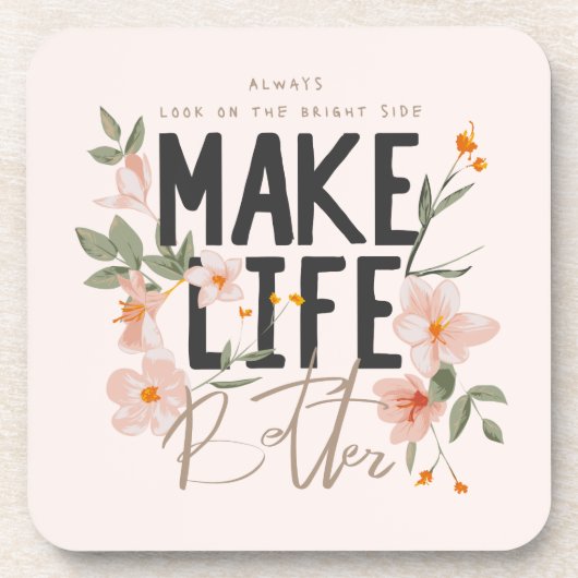 Kijk altijd op de BrightStor Bier Onderzetter (Voorkant)