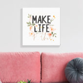 Kijk altijd op de BrightStor Canvas Afdruk (Insitu (Woonkamer))