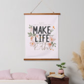 Kijk altijd op de BrightStor Hangend Wandkleed (Slaapkamer)