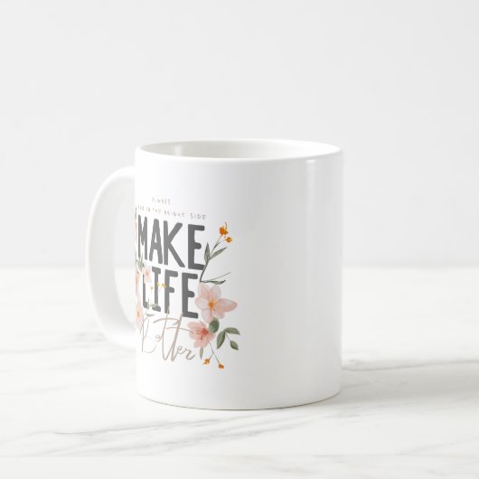 Kijk altijd op de BrightStor Koffiemok (Voorkant links)