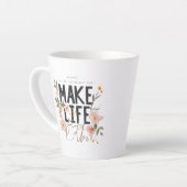 Kijk altijd op de BrightStor Latte Mok (Linkerhoek)