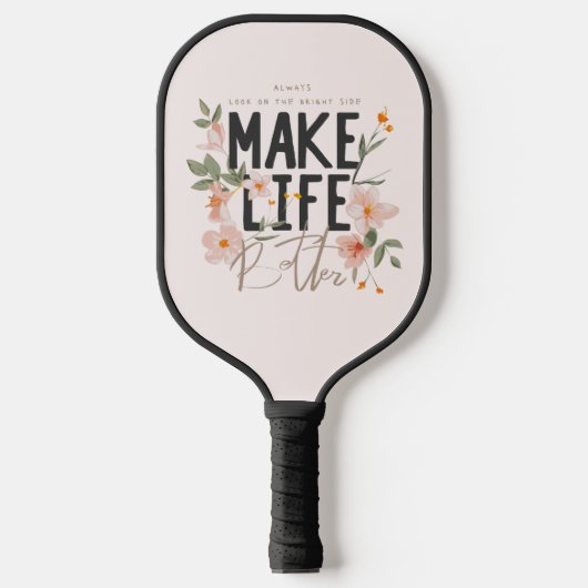 Kijk altijd op de BrightStor Pickleball Paddle (Voorkant)