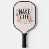 Kijk altijd op de BrightStor Pickleball Paddle (Achterkant)
