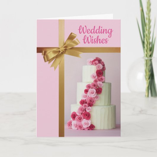 Kijk! Beste wensen voor bruiloft Kaart (Voorkant)