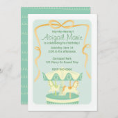 -Kijk Carrouselillustratie Kaart (Voorkant / Achterkant)