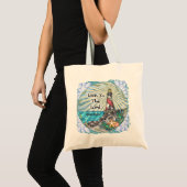 Kijk Christelijke vuurtoren Tote Bag (Voorkant (product))