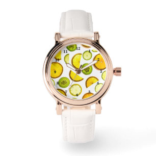 Kijk Citrusvruchten Horloge