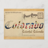 Kijk Colorado Oud Briefkaart (Voorkant)
