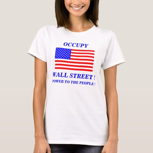 KIJK DE BEVOEGDHEID VAN DE WAL AAN DE MENSEN! T-SHIRT (Voorkant)