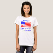 KIJK DE BEVOEGDHEID VAN DE WAL AAN DE MENSEN! T-SHIRT (Voorkant volledig)