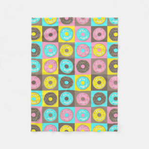Kijk de Donuts uit! Fleece Deken