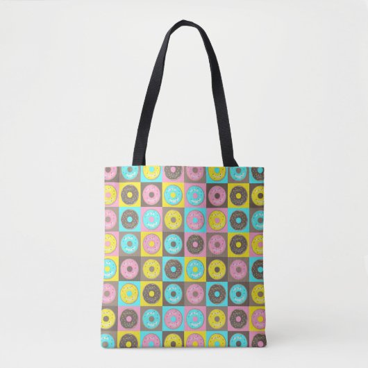 Kijk de Donuts uit! Tote Bag (Voorkant)