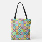Kijk de Donuts uit! Tote Bag (Achterkant)