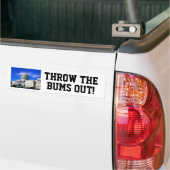 KIJK DE KNOPEN UIT! BUMPERSTICKER (Op Truck)