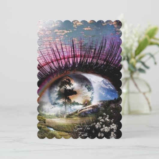 Kijk de wereld met één oog kaart