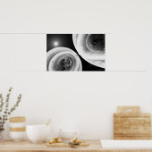 Kijk dicht bij celdeling poster (Keuken)