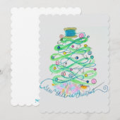 Kijk, dit is Kerstmis Feestdagenkaart (Voorkant / Achterkant)