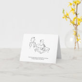 Kijk Dostojevski Note Kaart (Gele Bloem)