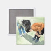 Kijk, een lieveheersbeestje! Magneet (Voorkant / Achterkant)