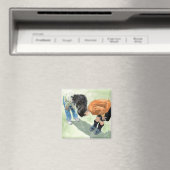 Kijk, een lieveheersbeestje! Magneet (Insitu (Vaatwasser))