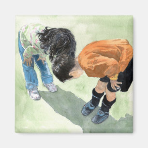 Kijk, een lieveheersbeestje! Magneet